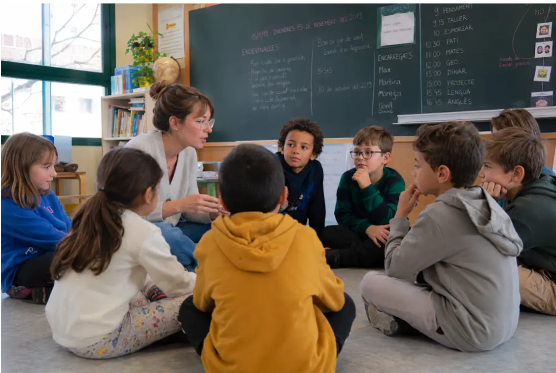 La vida d’aula com a espai de pau i escolta
